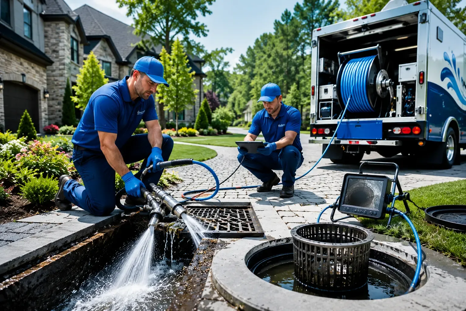 Local outdoor drain cleaning professionals in Central Falls, RI